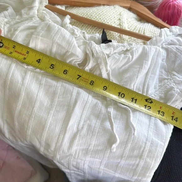 Windsor Ruffled White Minidress XS - Picture 7 of 7